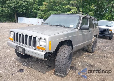 2001 Jeep Cherokee Sport z USA, uszkodzony, nr VIN 1J4FF48SX1L538429